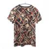 HERMES H3H4619DX0234 38 Kurzarm-T-Shirt schwarz Baumwolle Herren