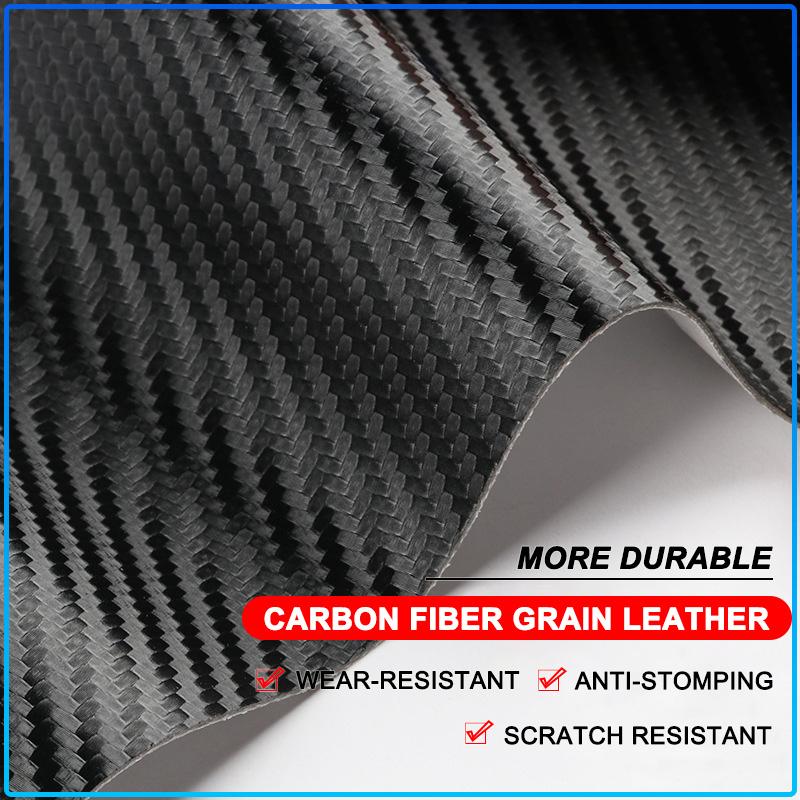 For Alfa Romeo 147 159 Giulietta Giulia Mito Spider Alpha Nheadrest 4Pcs Carbon Fiber Car Door Sill Protection Sticker Anti-scratch Refit