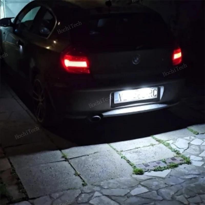 For BMW E81 E87 F21 E63 E64 F06 F12 F13 M6 Z4 E85 E86 E89 Mini Cooper Clubman Countryman 2x Number License Plate Light
