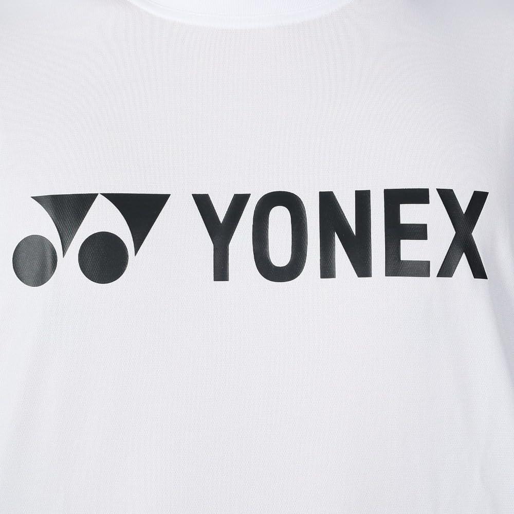YONEX Unisex Long Sleeve 16158 011 White SS T-Shirt