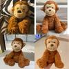 Peluche Jellycat Fuddlewuddle Monkey con morbido pelo corto, ideale come regalo per adolescenti.