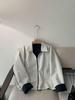 Original Fabric Double-Sided Jacket - 2025 Spring/Autumn Casual Loose Fit