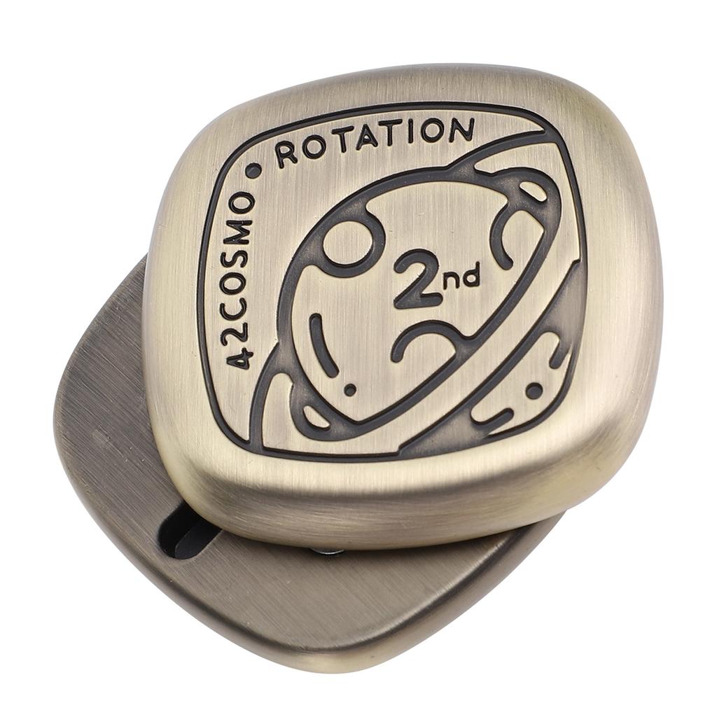 Fingertip Slider Four Way Rotating Push Card Metal Magnetic Fingertip Slider Toy for Stress Relief