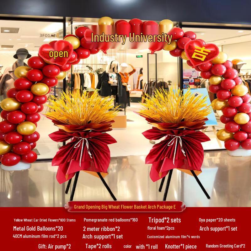 Grand Opening Celebration Balloon Arch Kit