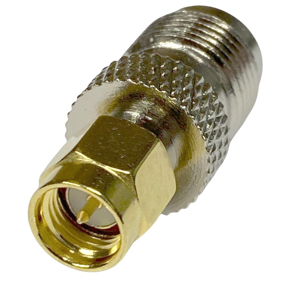 SMA plug / TNC socket adapter
