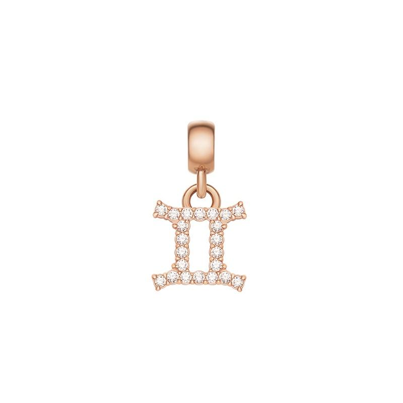 Daniel Wellington Necklace/Pendant DIY constellations & numbers, alloy crystal, crystal pendant, exclusive secret series, same style DW00400733