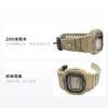Casio Wasserdichte Sport- und Freizeit-Solar-Quarz-Uhr mit Harzarmband, japanische und koreanische Uhr für Herren und Damen, gelbes Zifferblatt, GW-B5600SL-5JF