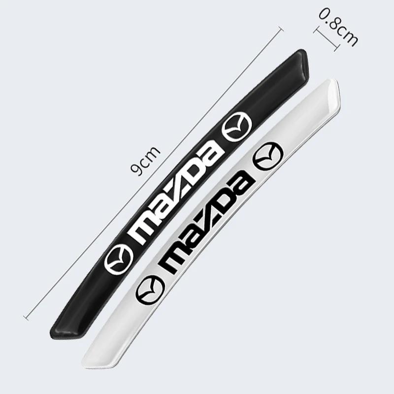 4 buc Insigne Auto din Aluminiu Autocolante Butuc Roată Decal Decorativ Jante Auto Pentru Mazda Speed 3 5 6 BK CX-3 CX-5 CX7 CX-7 Demio Axela MS