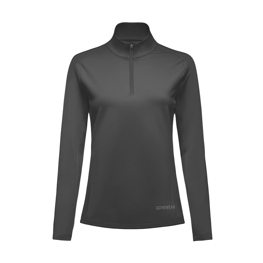 Gorewear Everyday Mid 1/4 Zip Женская - Черный (Женский) Водолазка S (38)