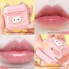 XUXU Cat Jelly Lip Mask & Balm - Moisturizes, Nourishes, and Reduces Lip Lines. Compact Earphone Design.