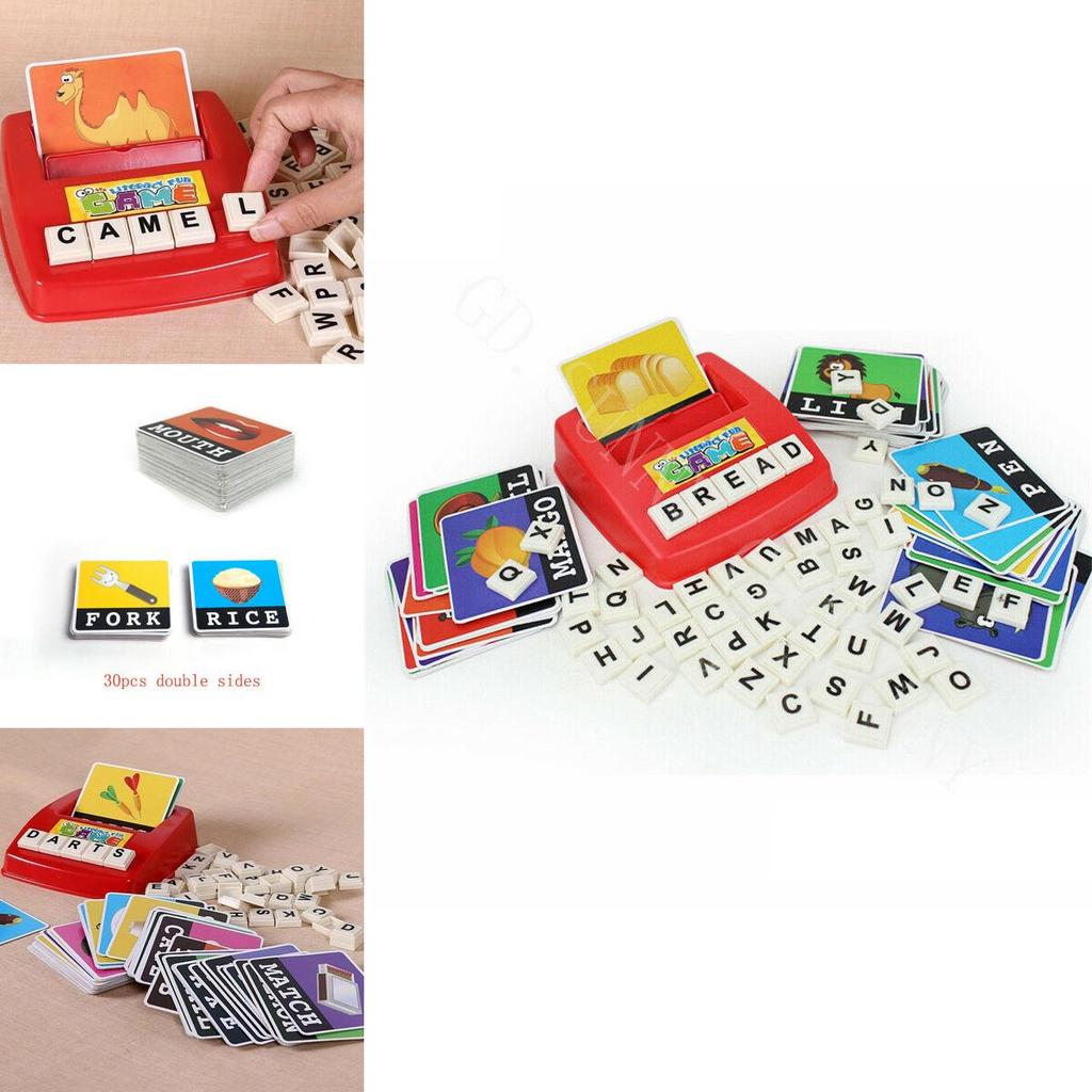 Engaging Educational English Spelling Alphabet Letter Game For Kids Learning Fun