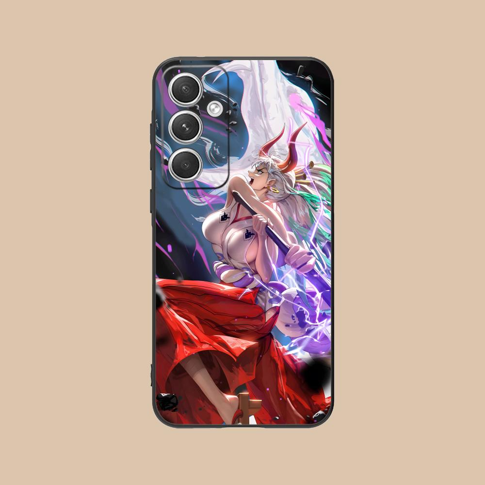 

Pirate Yamato Mobile Phone Case for Samsung Galaxy S24 S23 S22 S21 S20 S10 S9 Plus FE Ultra Lite Black Smartphone Cover Galaxy S9 Plus