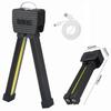 1/2/5Pcs Magnetic Gym Lamp LED Flashlight USB Inspection Lamp with Hanging Hook Home Car Repair Work Light Portable Torch Light