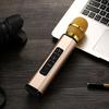 K6 Handheld Wireless Bluetooth-compatible Condenser Microphone Karaoke Speech Mic Speaker