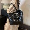 Large Capacity One Shoulder Bags For Women  New Trendy Versatile Pu Leather Tote Bag Female Commuting Shopping Handbags