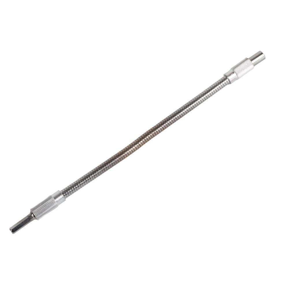 1/4 Inch Hex Shank Flexible Drill Bit Extension Bendable Screwdriver Bit Link For Home Repairs