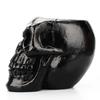 Queen-b Multi-Stand Black Skull Pen and Makeup Brush Stand, Desktop, Cool and Stylish Interior, Small Item Storage, Skull, Skeleton, Skeleton, Desk,