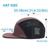 Spring Summer Short Brim Mesh Outdoor Sport Baseball Cap Men Women Breathable Soft Dad Hat Adjustable Trucker Style Low Profile