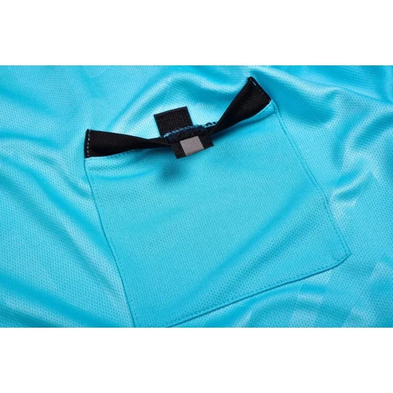 Uniforme Professionnel d'Arbitre Homme Maillots de Football Maillots Chemises Poches Chemise d'Équipe Manches Courtes Vêtements de Sport
