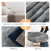 Kumori Warm Blanket, Double-Layer Throw Blanket, Thick, Midwinter Blanket, Fluffy Flannel Blanket, Moisture-Wicking, Heat-Generating, Anti-Static, wit