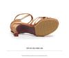 Women's Outdoor Latin Dance High Heel Denim Shoes - Soft Rubber Sole