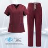 Straight Leg Scrub Set: V-Neck Uniform for ICU, Clinic, OR, Doctors & Nurses