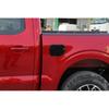 Car Fuel Filler Door Gas Tank Cap Cover Accessories For Ford F150 -22 Black