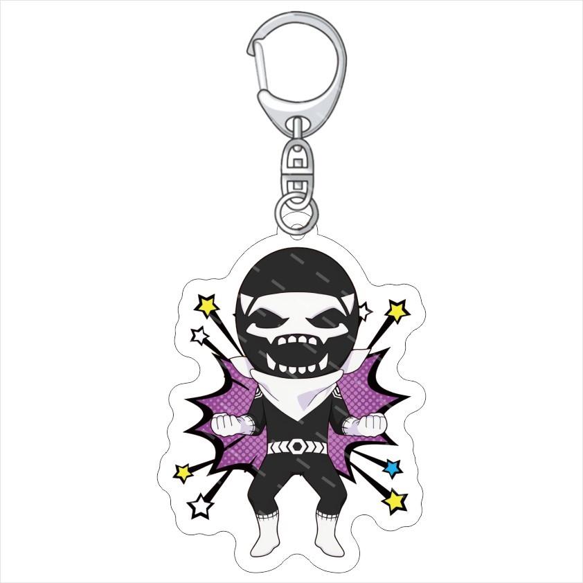 

Santai Daishikkaku Go Go Loser Ranger Acrylic Keychain Lovely Bag Charms Pendant Gifts Key Chain Cute Souvenir Llavero Kingring 6 cm