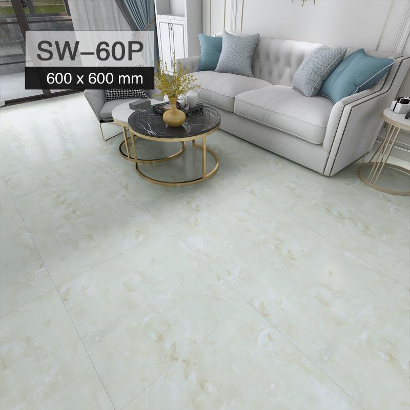 10/20pcs 60*60cm PVC Marble Self-adhesive Wearproof Floor Sticker Waterproof Bathroom Decor Hom Home Decor
