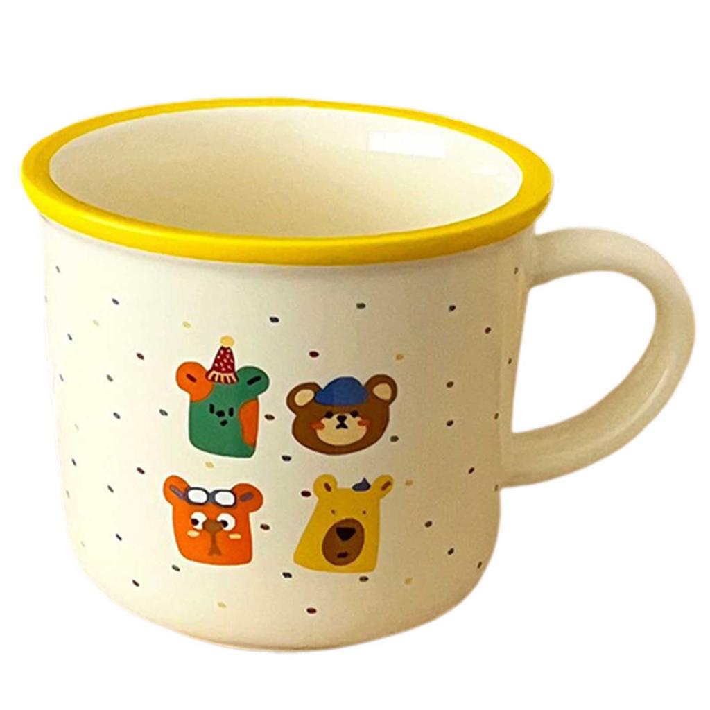 Cute Cartoon Milk Cup Hand-made Decorative Tea Coffee Cup For Home