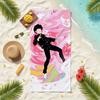 Anime M-Mob P-PsychoS 100 Towel Soft Pool Gift For Travel Gym Shower Camping Quick Dry Sports Beach Towels