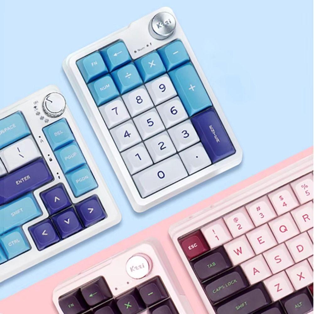 

Digit Computer Bluetooth Small Keyboard Mechanical Feel Mini USB Numeric Keypad Notebook