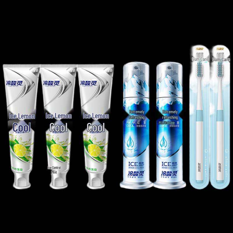 

Leng Suan Ling Premium Anti-Sensitivity Toothpaste & Toothbrush Set