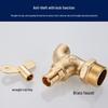 LINGJULI Outdoor Brass Faucet with Lock