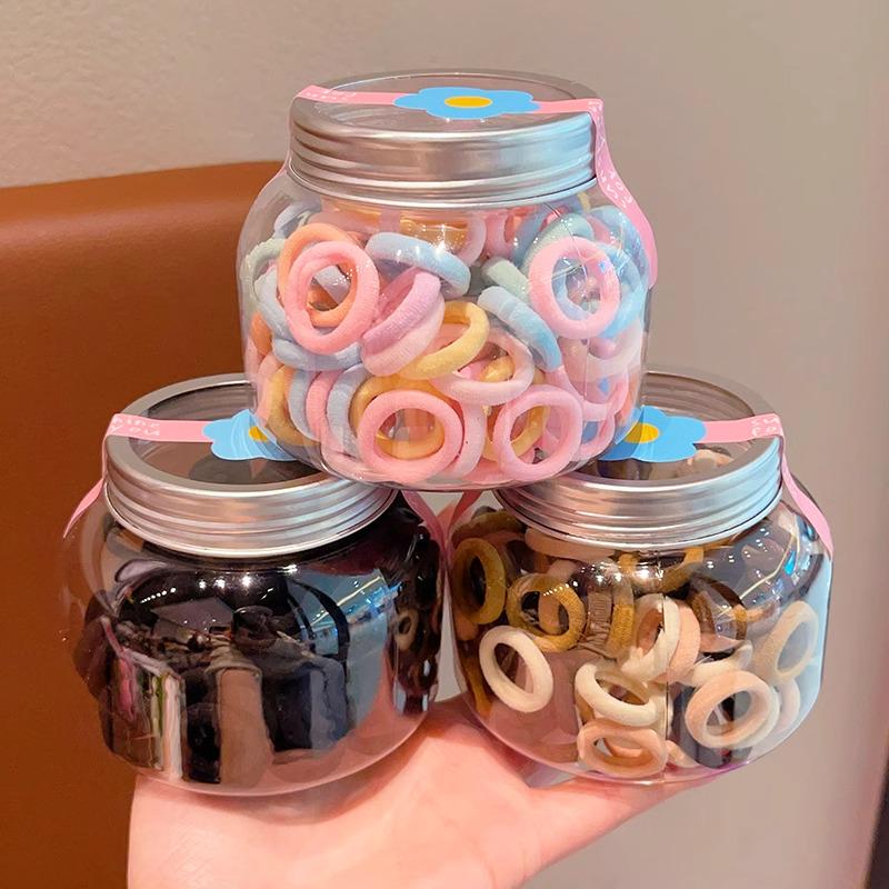 Fashionable Hair Ties for Girls - Small Size Rubber Bands and Hair Accessories