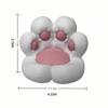 Cute Cat Paw Phone Holder: 3D Printed, Shockproof, Anti-shake, Multifunctional Stand for Easy Drama Watching.