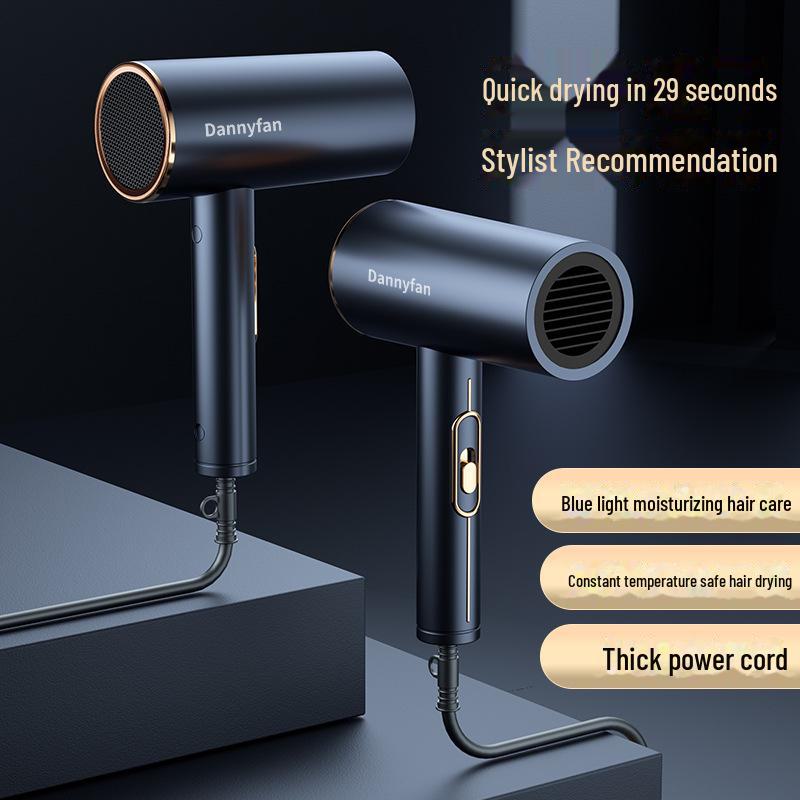 Portable Hair Dryer with Hot & Cold Settings, High Wind, Blue Light Ion Technology - Ideal for Salon Use or As a Gift.