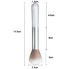 Single Honey Brush Blush Brush Highlight Brush Loose Powder Brush Soft Brush Makeup Brush Beginner Beauty Tool Portable