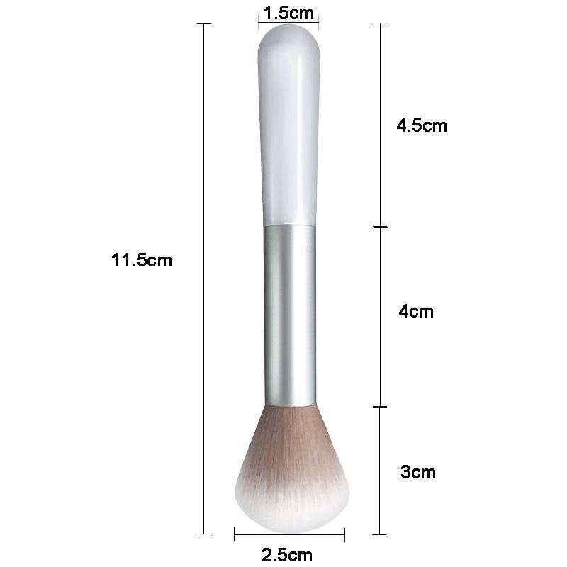 Single Honey Brush Blush Brush Highlight Brush Loose Powder Brush Soft Brush Makeup Brush Beginner Beauty Tool Portable