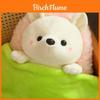 Adorable Plush Hedgehog Doll And Pillow Blanket Two In One Backpack Keychain