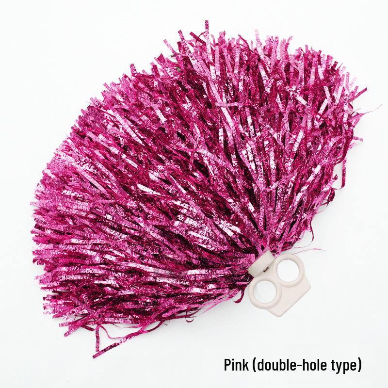 """6.1""" İnce Dişli Lazer Tarzı Ponponlar (Cheerleading & Cimnastik için) - Buzlu