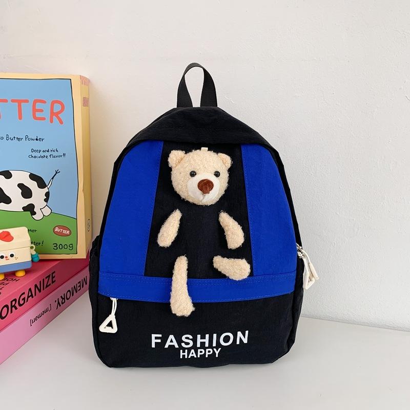 Schoolbag kindergarten children's small schoolbag primary school students first grade light load reduction cartoon cute boys and girls backpack