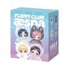 Pop Mart x Aespa Fluffy Club Serie Vinyl Plüschtier Anhänger Versiegelte Hülle (1 Überraschungsbox)