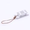1PCS Dollhouse Miniature Wooden Sleigh Model Sled Ornament Christmas Vintage Living Scene Tree Hanging Decor Xmas Gift Pendant