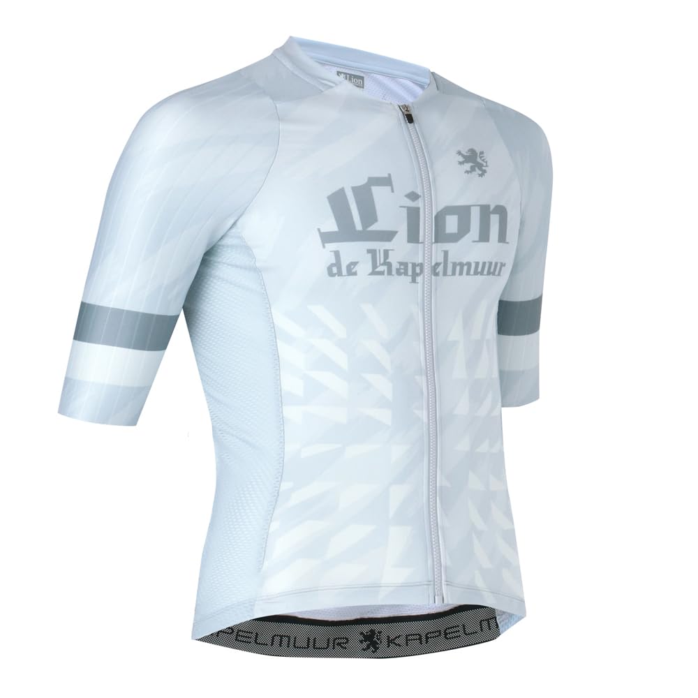 

Lion de Kapelmuur Short Sleeve Cycling Clasico 2 Size XS Jersey, Jersey, Gray, серый