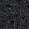 New Era Wmns Glitter Beanie New York Yankees Hat, Womens Black Cap