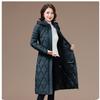Women's Over-the-knee Down Padded Jacket Thickened Western Style Loose Padded Jacket Plus Size Padded Jacket Winter