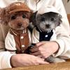 Warm Two-Legged Dog Clothing Thicken Dog Coat Fashion Dog Sweatshirt  Pet Show