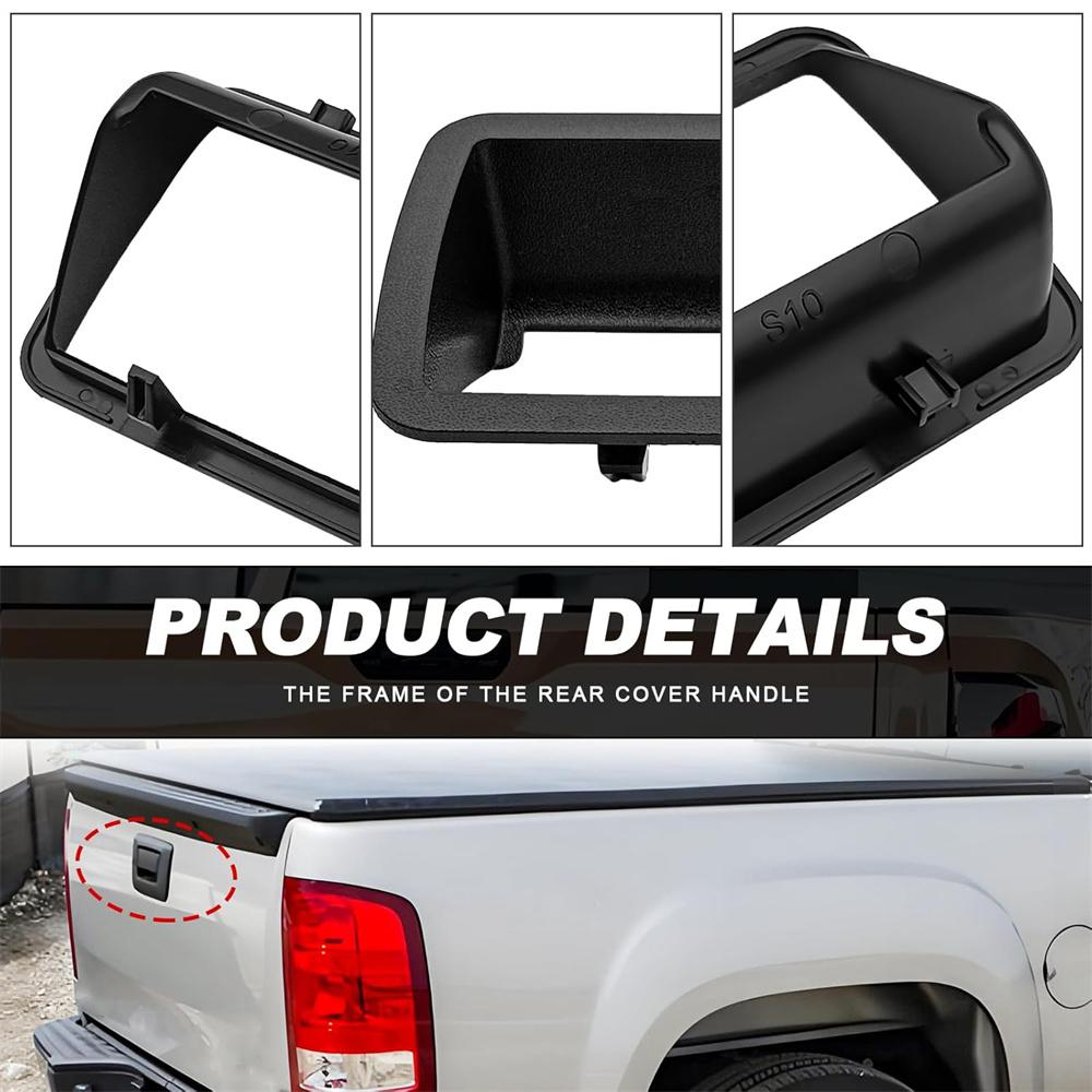 Tailgate Door Handle Bezel Cover 15007219 GM1916103 For Chevrolet S10 1994-2004
