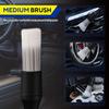 7PCS Car Detailing Brush Kit - Ultra Soft Boars Hair Car Interior Detailing Brushes, Includes 4 Different Brushes, Multi-Use For Cleaning Interior Or
